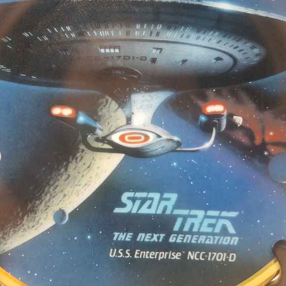 Star Trek The Voyagers Vintage Limited Edition Collectible Plates - Picture 7 of 11